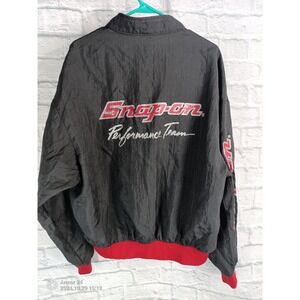 Vintage Snap On Performance Team Racing Jacket Sz Large